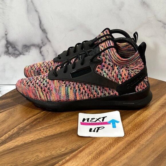 Reebok Zoku Runner Ultraknit Multicolor Athletic Shoes Men’s 7 fits Womens 8.5 - Picture 1 of 9